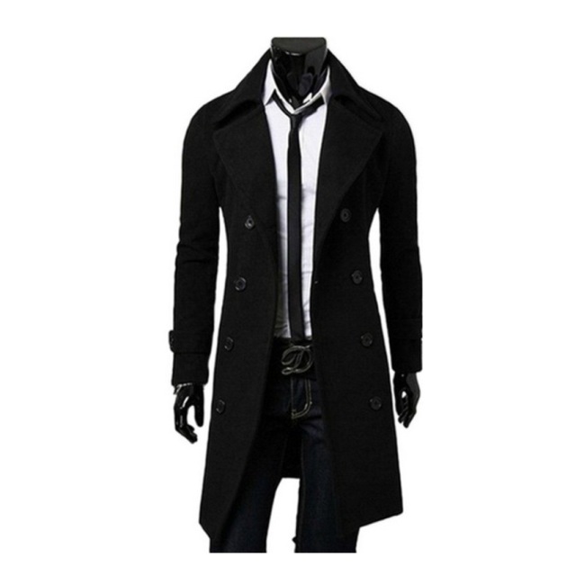2018 KOREAN TRENCH COAT PROFESSIONAL BUSINESS FOR MEN NEW RELEASE FOR ...
